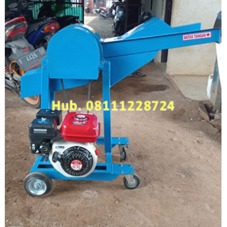 Mesin Chopper Rumput dengan penggerak Motor Bensin 5,5 HP Honda