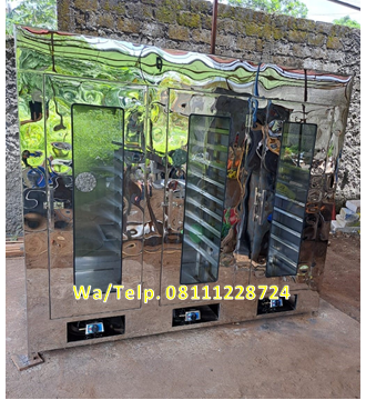 Oven Pengering - Mesin Pengering 3 Pintu 30 Rak (Material Stainless Steel) Pakai LPG Oven Pengering - Mesin Pengering 3 Pintu 30 Rak (Material Stainless Steel) Pakai LPG