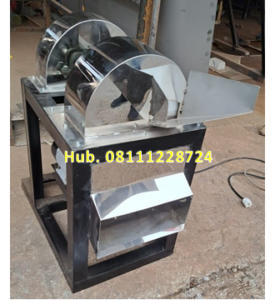 Mesin Perajang Gula Merah Batok - Mesin Sciling Gula Semut Kap 100 kg