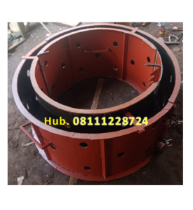 Cetakan Gorong Gorong - Buis Beton Diameter 80 cm x 50 cm