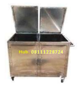 Container Sampah Stainless