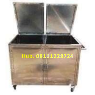 Container Sampah Stainless