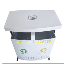Outdoor Trashbin 2in 1