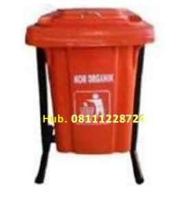 Tempat Sampah Fiber Single Kotak