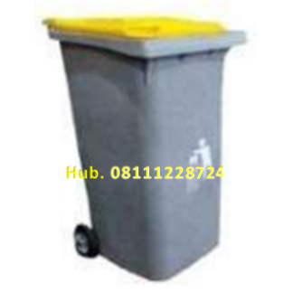 Tempat Sampah Fiber120 Liter Beroda