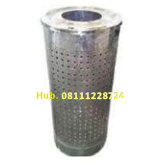 Tempat Sampah Stainless Kode B1