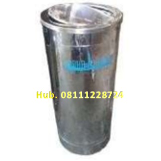 Tempat Sampah Stainless Kode B1 Polos