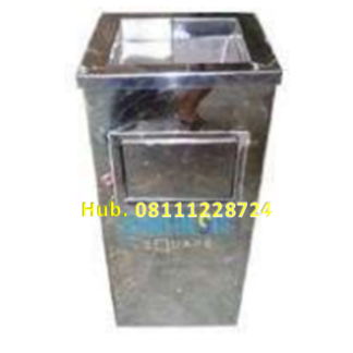 Tempat Sampah Stainless Kode D1