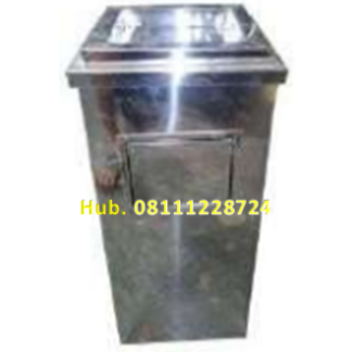 Tempat Sampah Stainless Kode D2