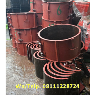 Cetakan Gorong Gorong - Buis Beton Diameter 80 cm x 50 cm