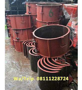 Cetakan Gorong Gorong - Buis Beton Diameter 80 cm x 50 cm Cetakan Gorong Gorong - Buis Beton Diameter 80 cm x 50 cm