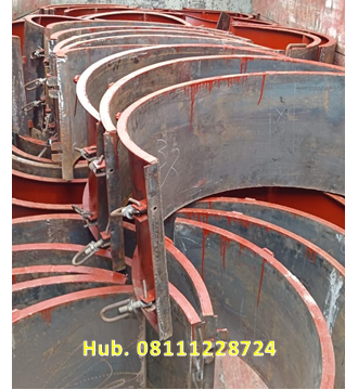 Cetakan Gorong Gorong - Buis Beton Diameter 80 cm x 50 cm Cetakan Gorong Gorong - Buis Beton Diameter 80 cm x 50 cm
