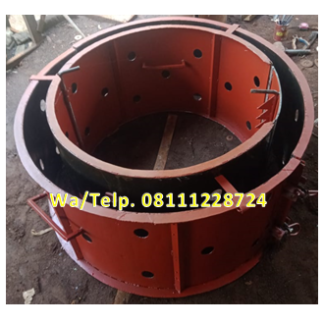 Cetakan Gorong Gorong - Buis Beton Diameter 80 cm x 50 cm (Berlubang)