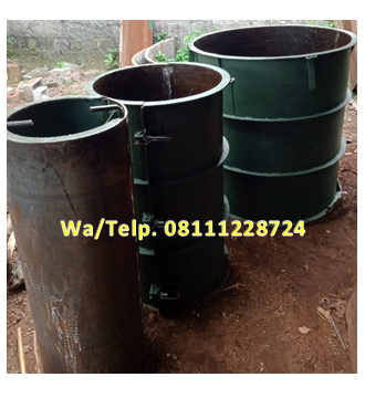 Cetakan Gorong Gorong - Buis Beton Diameter 60 cm x 100 cm Cetakan Gorong Gorong - Buis Beton Diameter 60 cm x 100 cm
