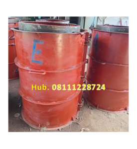 Cetakan Gorong Gorong - Buis Beton Diameter 60 cm x 100 cm