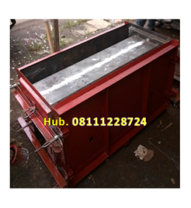 Cetakan Uditch Beton - Cetakan U-ditch Beton - 30 x 40 x Panjang 100 cm