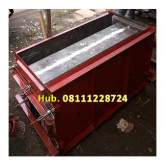 Cetakan Uditch Beton - Cetakan U-ditch Beton - 30 x 40 x Panjang 100 cm