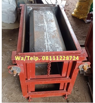 Cetakan Uditch Beton - Cetakan U-ditch Beton 40 x 40 x Panjang 100 cm Cetakan Uditch Beton - Cetakan U-ditch Beton 40 x 40 x Panjang 100 cm