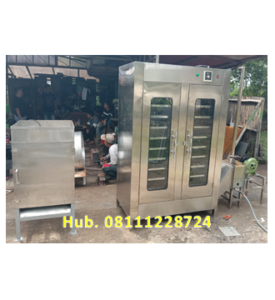 Mesin Pengering Tembakau 2 Pintu Pakai Tungku - Mesin Pengering Stainless Steel 2 Pintu untuk Tembakau