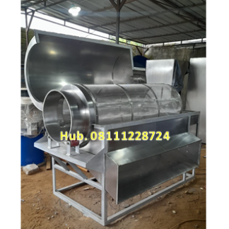 Mesin Pengayak Rotary Tipe Meja dan Output