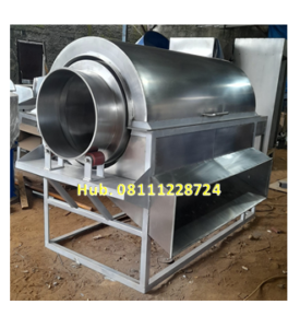 Mesin Pengayak Rotary Tipe Meja dan Output