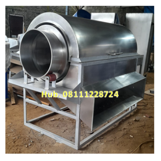 Mesin Pengayak Rotary Tipe Meja dan Output