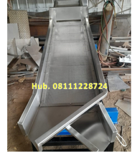 Mesin Sortasi - Mesin Pengayak dengan 1 Mesh 2 Corong