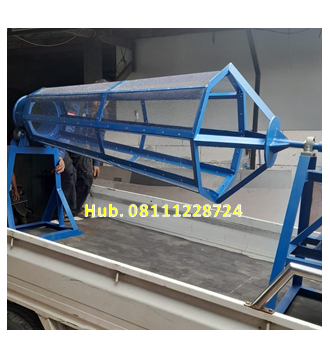 Mesin Pengayak Kompos Rotari Dengan Penggerak Mesin Bensin 5,5 HP Mesin Pengayak Kompos Rotari Dengan Penggerak Mesin Bensin 5,5 HP
