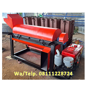 Mesin Pengurai Sabut Kelapa Cocofiber Kapasitas 100-200 Kg/jam Dengan Diesel 8 Pk Mesin Pengurai Sabut Kelapa Cocofiber Kapasitas 100-200 Kg/jam Dengan Diesel 8 Pk