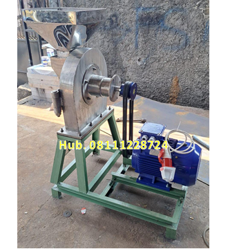 Mesin Penepung Jagung Disk mill DSS 45 Stainless Steel Giling Tepung Jagung + Mesin Diesel 16 PK Mesin Penepung Jagung Disk mill DSS 45 Stainless Steel Giling Tepung Jagung + Mesin Diesel 16 PK