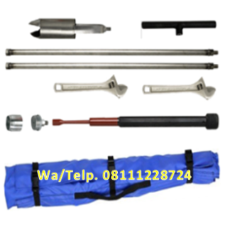 Bor Soil Sampler Kit - Bor Sample Tanah - Sampling Kit Stainless Steel