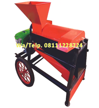 Mesin Pemipil dan Pengupas Klobot Jagung dengan Penggerak Kubota 8,5 PK Mesin Pemipil dan Pengupas Klobot Jagung dengan Penggerak Kubota 8,5 PK