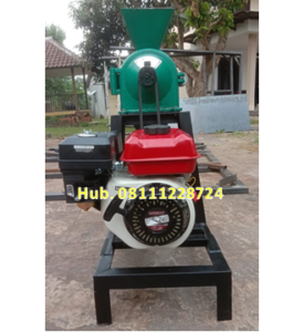 Mesin Penepung Disk mill FFC 23 Dengan Penggerak Mesin Bensin GX 160 (5,5 HP) Biasa
