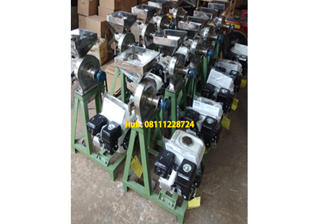 Mesin Penepung Jagung Disk mill DSS 23 Stainless Steel Giling Tepung Jagung + Mesin Bensin GX 260 5,5HP atau 6,5HP Mesin Penepung Jagung Disk mill DSS 23 Stainless Steel Giling Tepung Jagung + Mesin Bensin GX 260 5,5HP atau 6,5HP