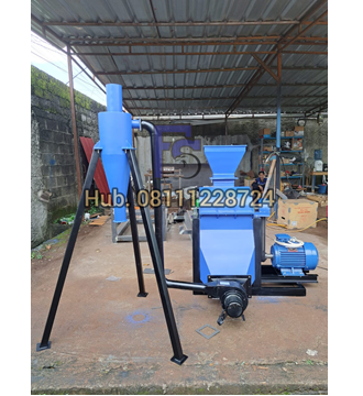 Mesin Penepung Jagung - Mesin Hammer Mill Besi Dengan Cyclone Mesin Penepung Jagung - Mesin Hammer Mill Besi Dengan Cyclone