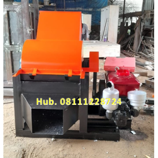 Mesin Perajang Singkong Untuk Gaplek Dengan Penggerak Diesel 8 PK