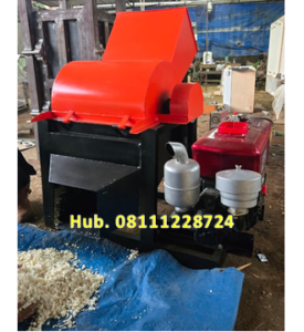 Mesin Perajang Singkong Untuk Gaplek Kapasitas 500-1500kg/jam Penggerak Dinamo 7,5 Hp 3 Phase
