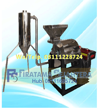 Mesin Penepung Jagung - Mesin Hammer Mill Stainless Steel Dengan Cyclone Penggerak Mesin Diesel 12 HP atau 10 HP Mesin Penepung Jagung - Mesin Hammer Mill Stainless Steel Dengan Cyclone Penggerak Mesin Diesel 12 HP atau 10 HP