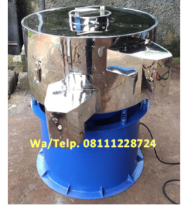 Mesin Pengayak Pelet Ikan - Mesin Penyortir Pelet Ikan - Mesin Vibrator Screen Dengan 3 Mesh/Saringan (4 corong keluar)
