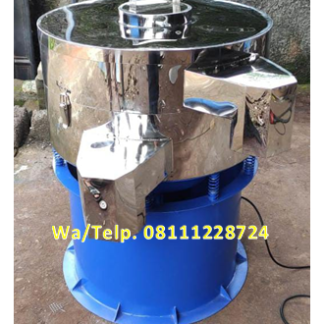 Mesin Pengayak Pelet Ikan - Mesin Penyortir Pelet Ikan - Mesin Vibrator Screen Dengan 3 Mesh/Saringan (4 corong keluar)