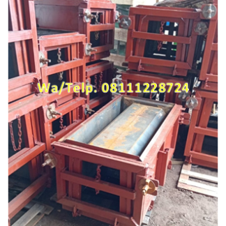 Cetakan Uditch Beton - Cetakan U-ditch Beton 50 x 50 x Panjang 100 cm