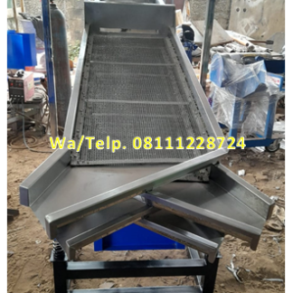 Mesin Pengayak Beras - Mesin Sortasi Beras 3 Mesh dengan 4 Corong Keluar