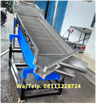 Mesin Pengayak Beras - Mesin Sortasi Beras 3 Mesh dengan 4 Corong Keluar Mesin Pengayak Beras - Mesin Sortasi Beras 3 Mesh dengan 4 Corong Keluar