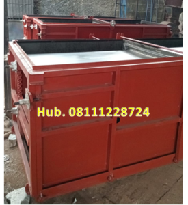 Cetakan Uditch Beton - Cetakan U-ditch Beton 60 x 60 x Panjang 100 cm Box Culvert