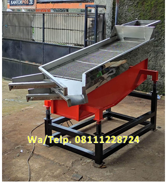 Mesin Pengayak Biji Plastik / Mesin Sortasi Biji Plastik 3 Mesh 4 Corong Mesin Pengayak Biji Plastik / Mesin Sortasi Biji Plastik 3 Mesh 4 Corong