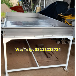 Meja Penampung Sambung atau bukaan ke Conveyor