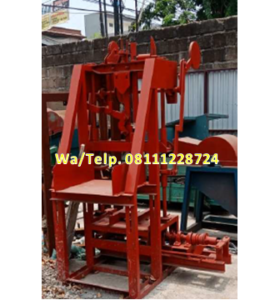 Mesin Cetak Batako-Paving Block Sistem Getar Kaki 6
