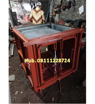 Cetakan Box Culvert Ukuran 50 x 50 x Panjang 100 cm Cetakan Uditch Beton – Cetakan U-ditch Beton 50 x 50 x Panjang 100 cm