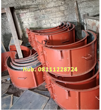 Cetakan Gorong Gorong - Buis Beton Diameter 100 cm x 50 cm Cetakan Gorong Gorong - Buis Beton Diameter 100 cm x 50 cm
