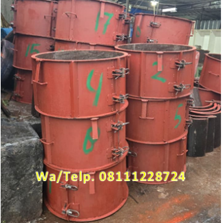 Cetakan Gorong Gorong - Buis Beton Diameter 100 cm x 50 cm